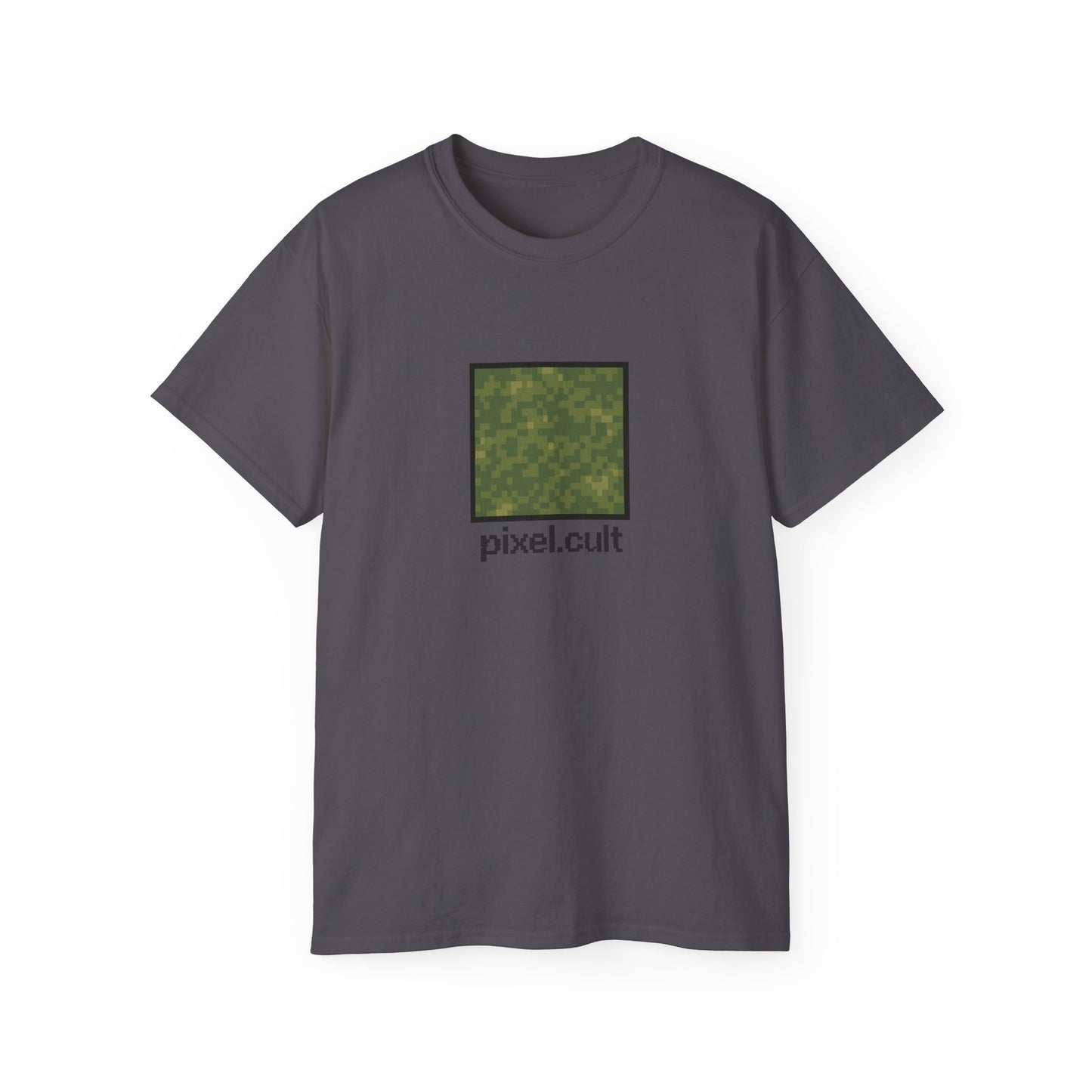 Pixel Cult Camo Logo Unisex Ultra Cotton Tee