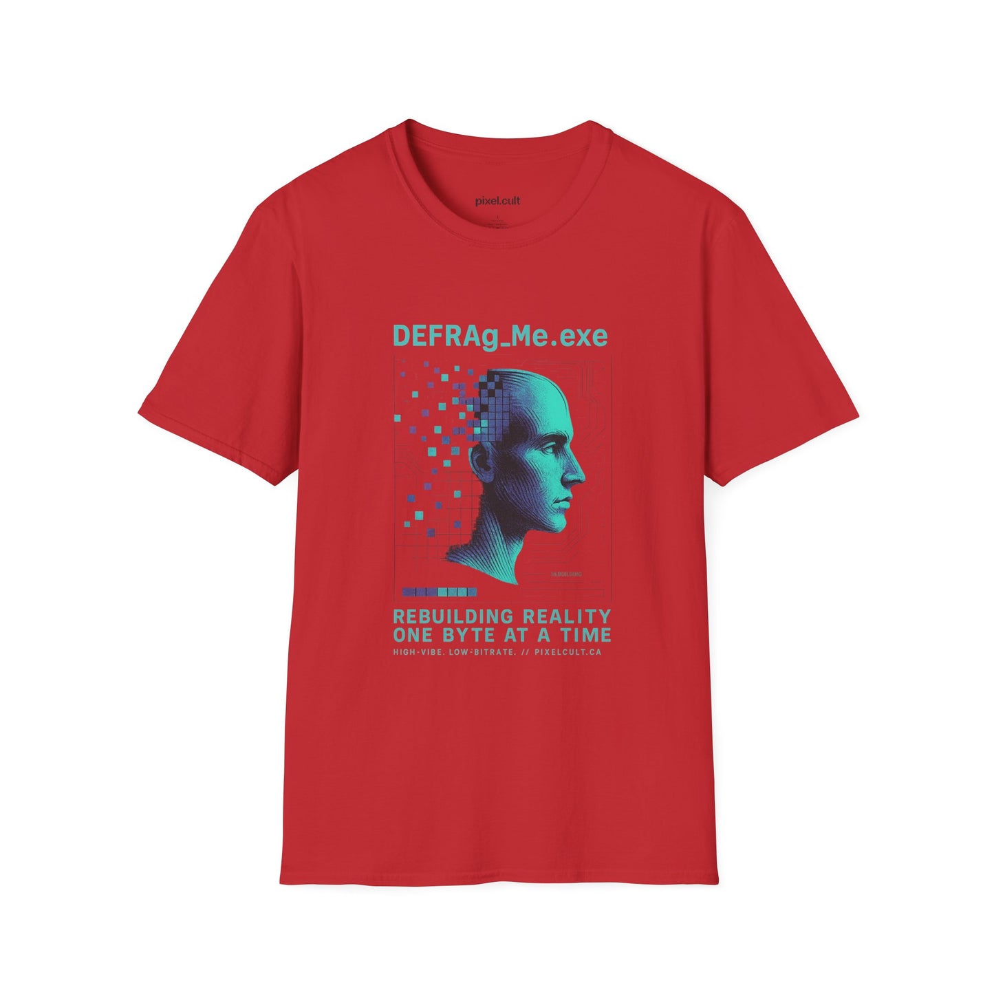 Defrag Me Tech-Inspired Unisex Softstyle T-Shirt