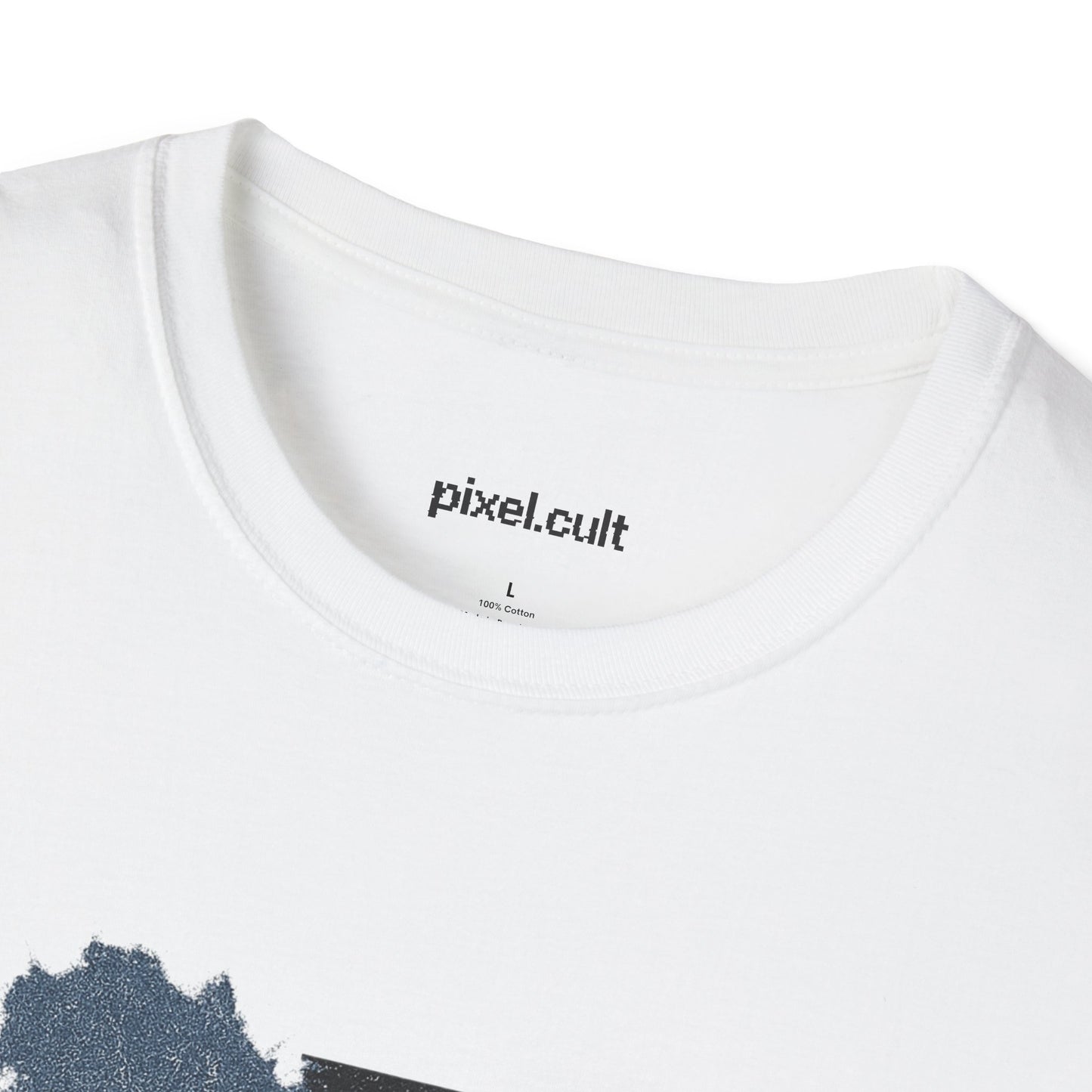 Urban Abstract Denim Unisex Softstyle T-Shirt