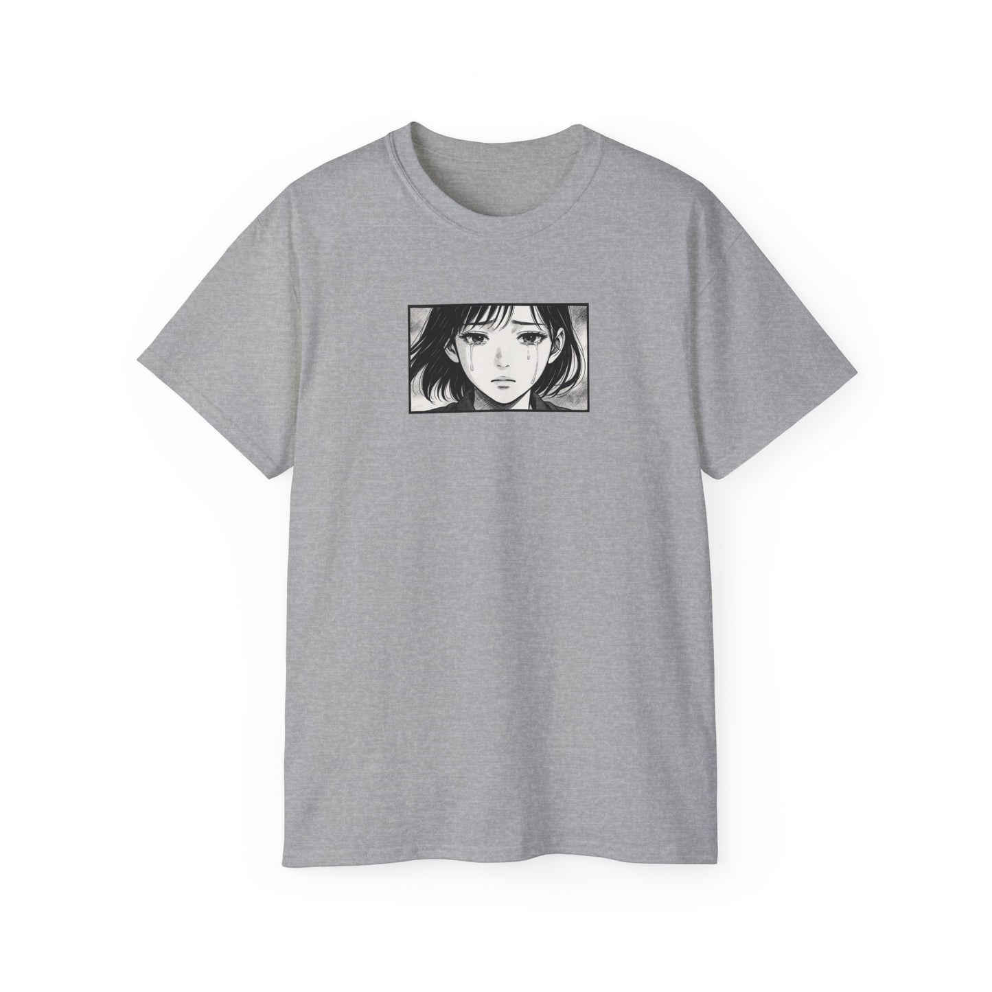 Anime Sad Girl Unisex Ultra Cotton T-Shirt