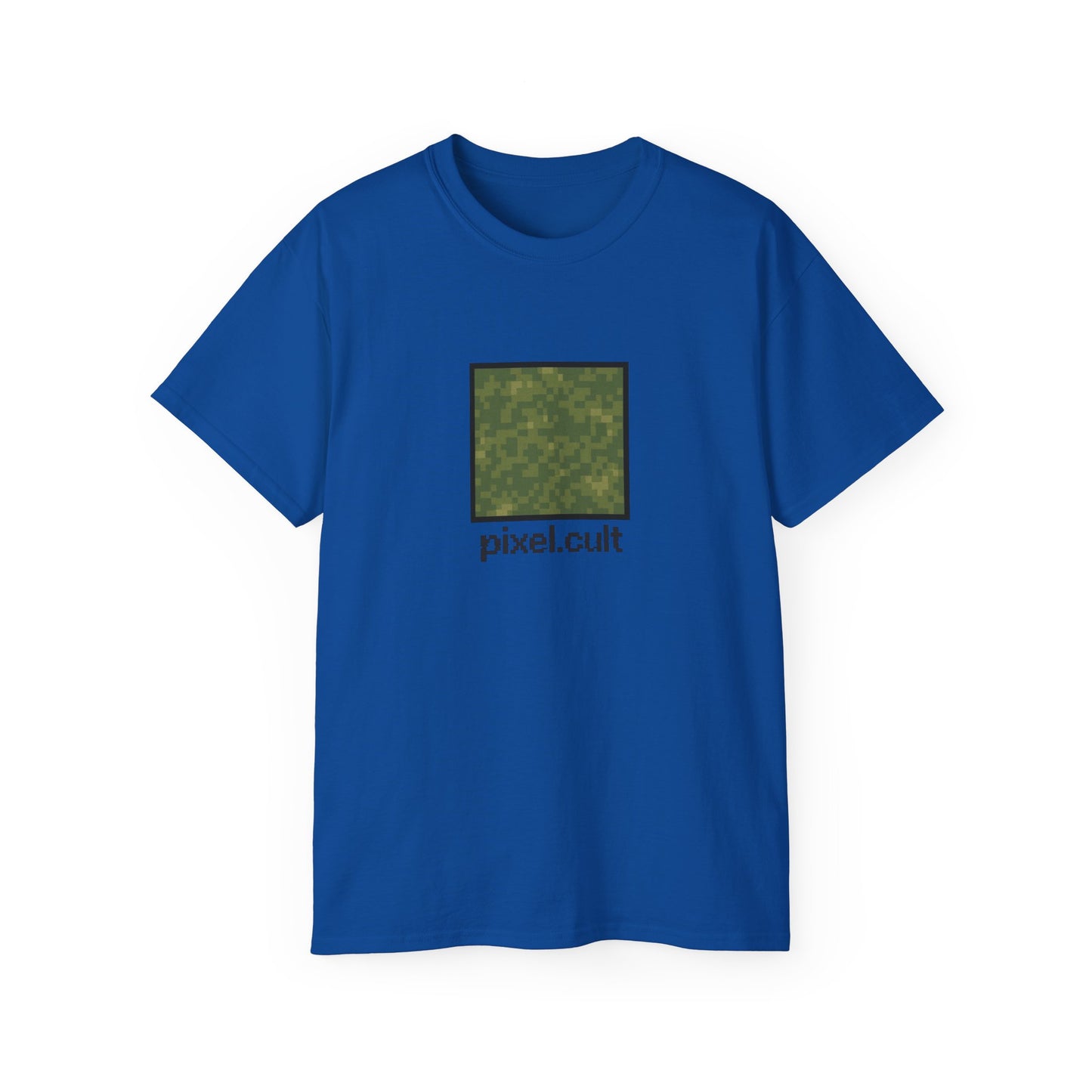 Pixel Cult Camo Logo Unisex Ultra Cotton Tee