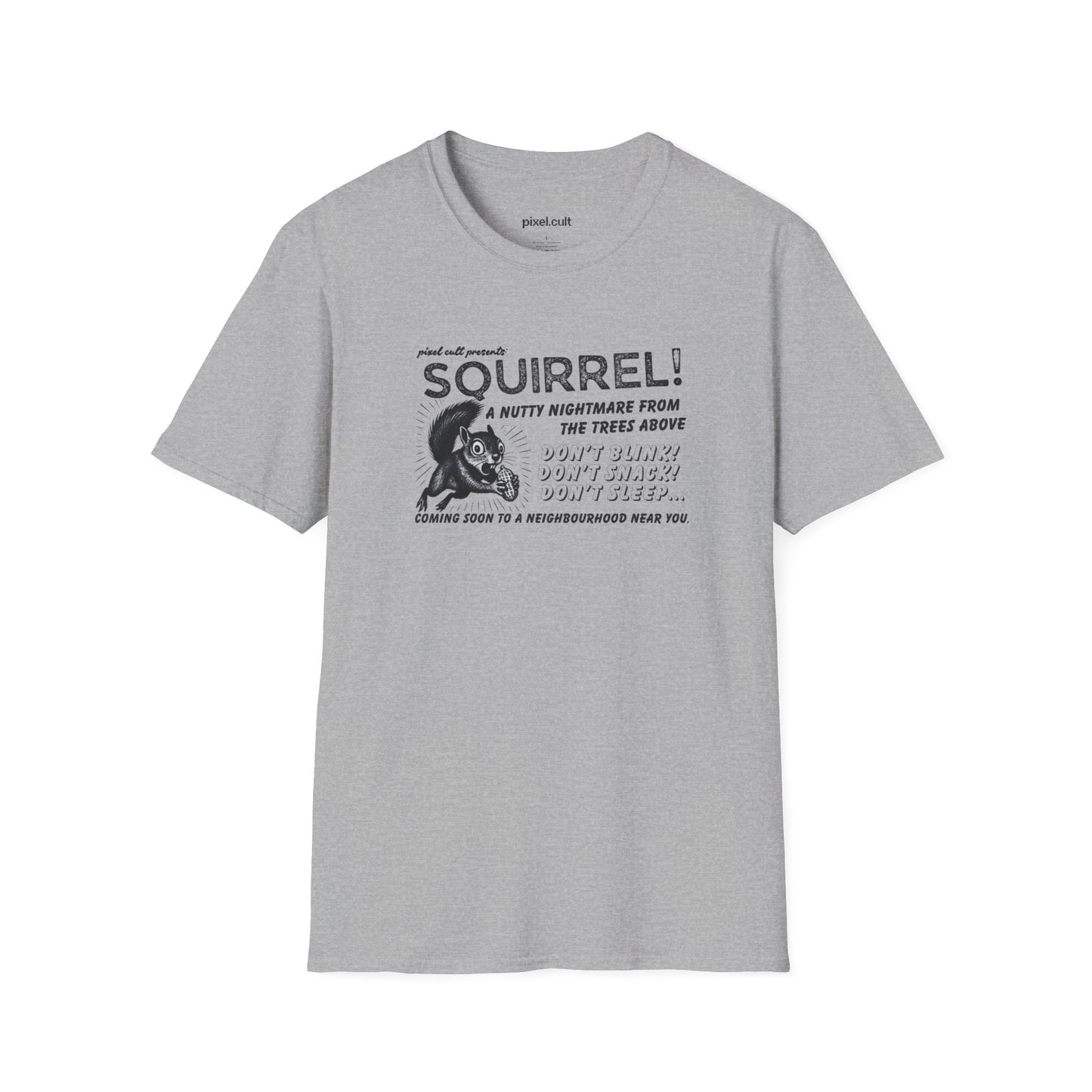 Squirrel Nightmare Unisex Softstyle T-Shirt
