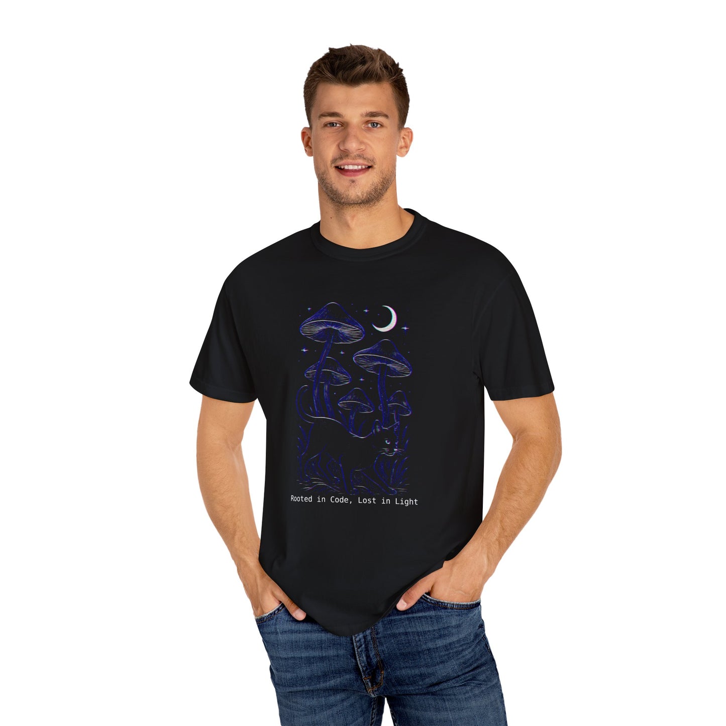 Rooted in Code Unisex Garment-Dyed T-shirt