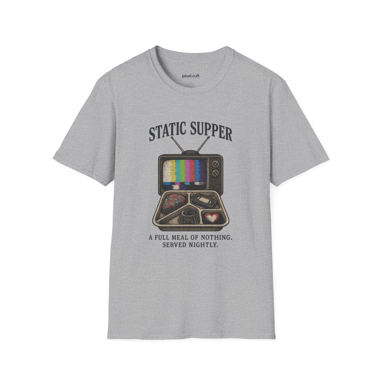Static Supper Unisex Softstyle T-Shirt