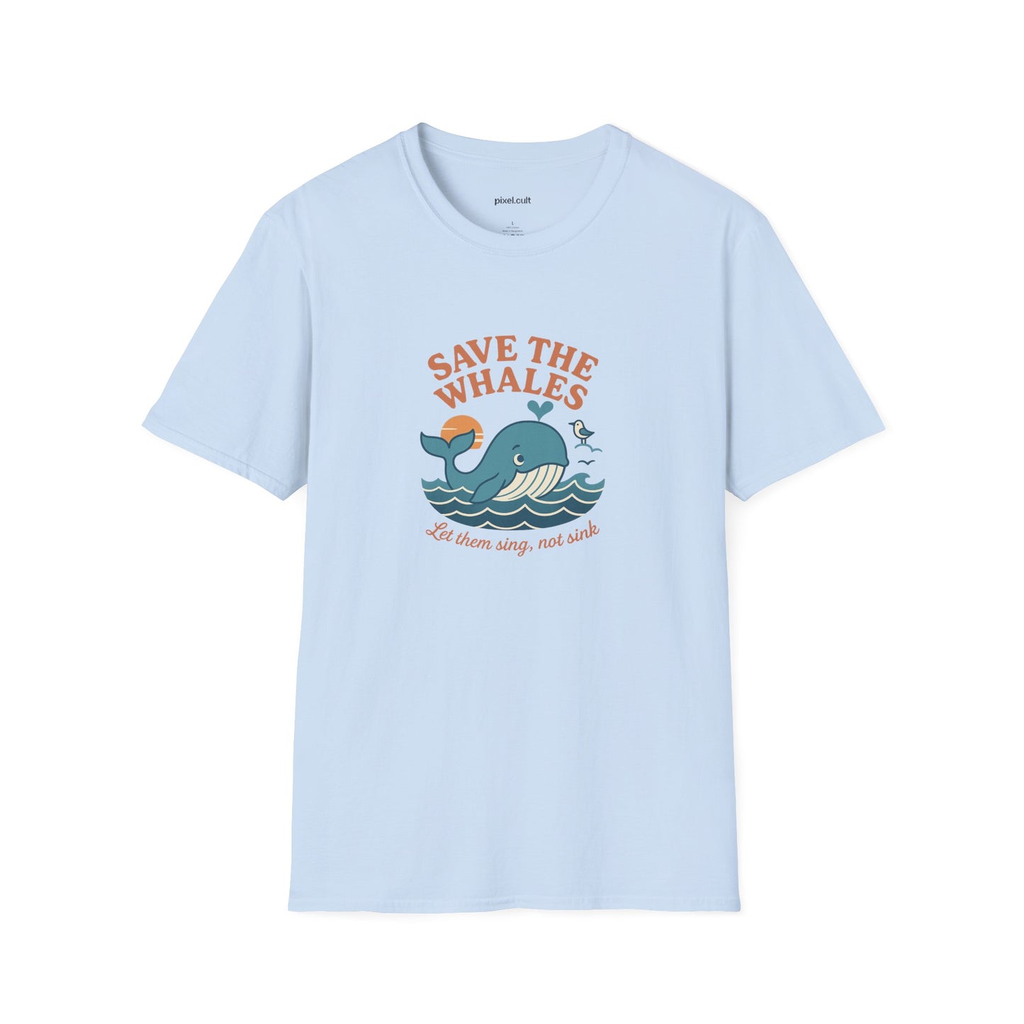 Save the Whales Unisex Softstyle T-shirt