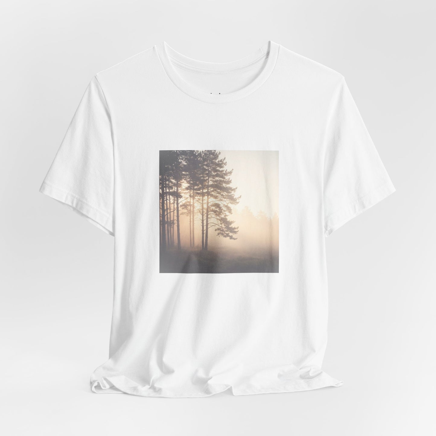 Trees in the Mist Premium Unisex Jersey Tee