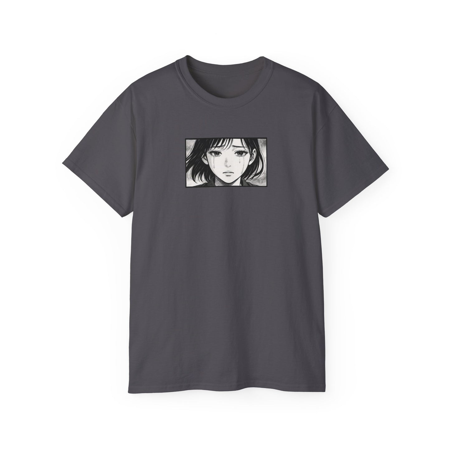 Anime Sad Girl Unisex Ultra Cotton T-Shirt
