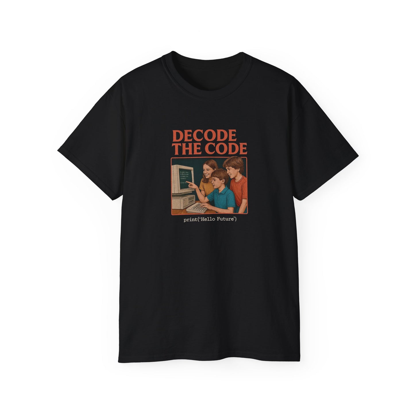 Decode the Code Retro Unisex T-shirt