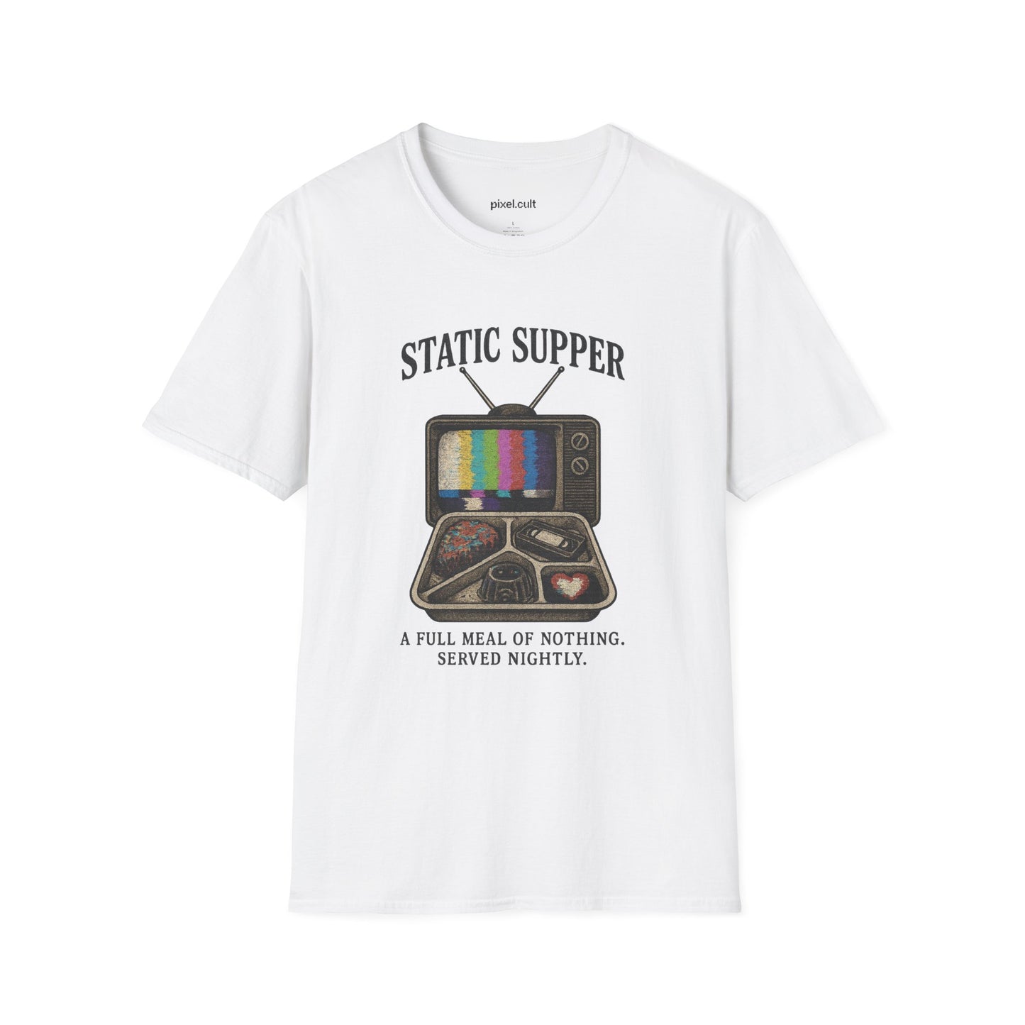 Static Supper Unisex Softstyle T-Shirt