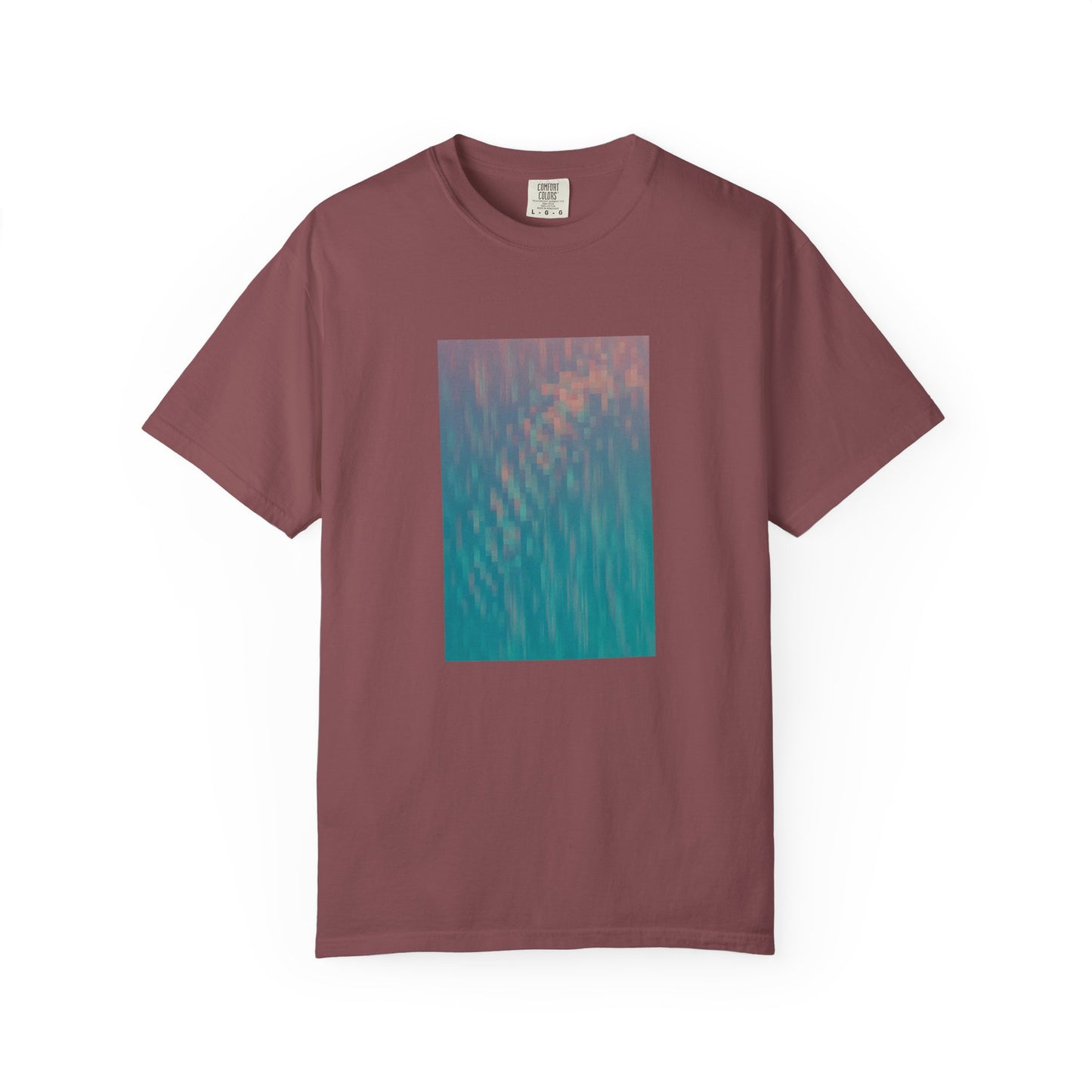 Pixel Block Unisex Garment-Dyed T-shirt