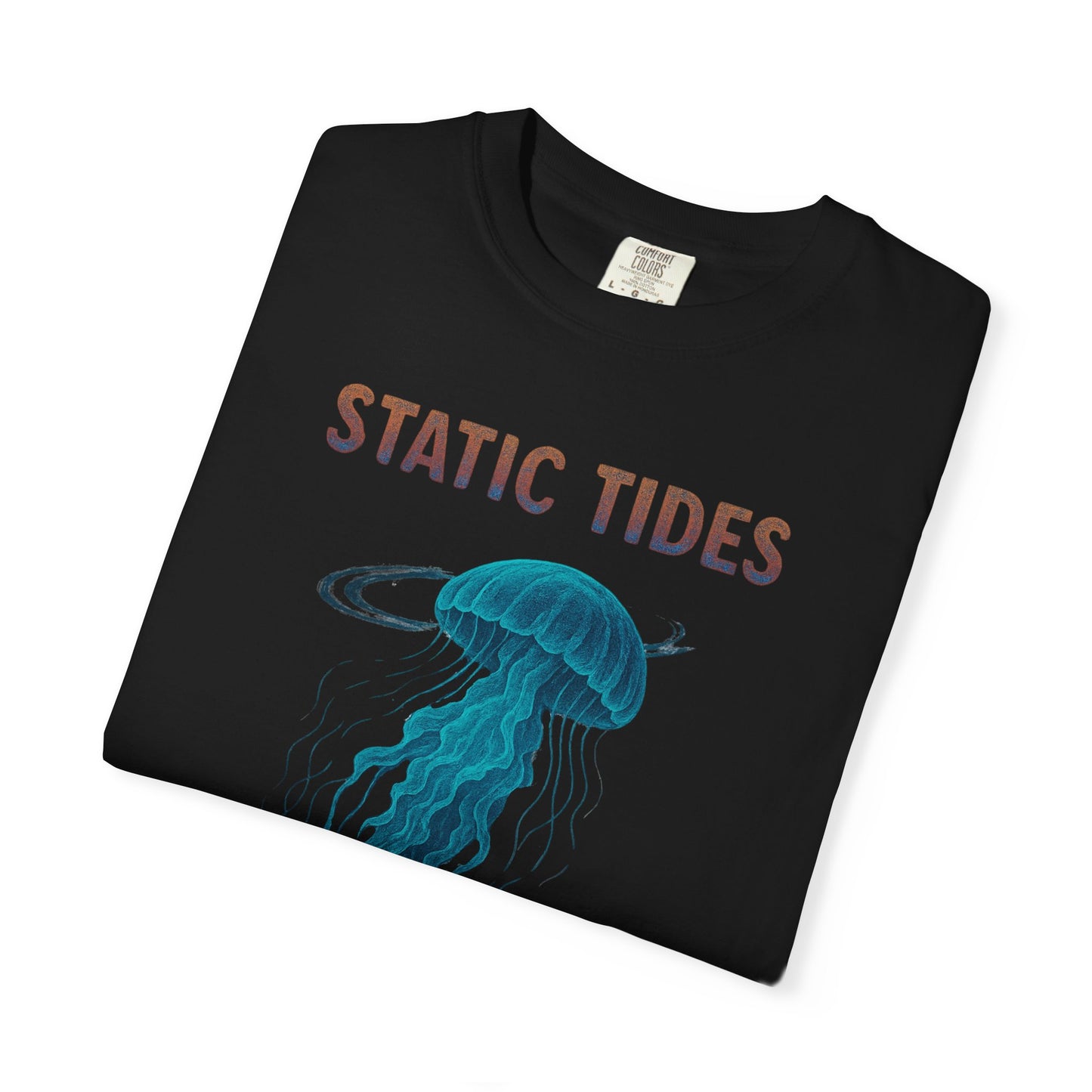 Static Tides Jellyfish Unisex Garment-Dyed T-Shirt