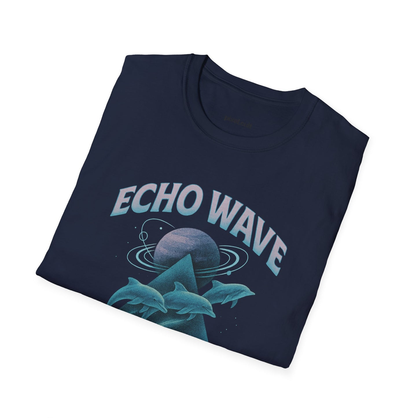 Echo Wave Dolphin Tour 2025 Unisex Softstyle T-Shirt