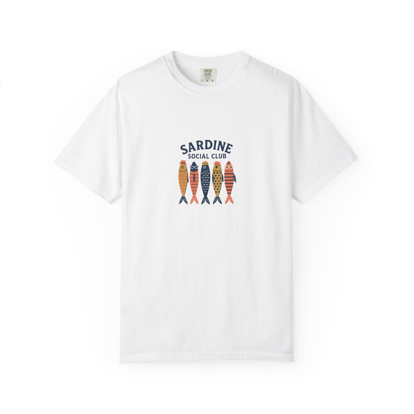 Sardine Social Club Comfy Unisex Garment-Dyed T-Shirt