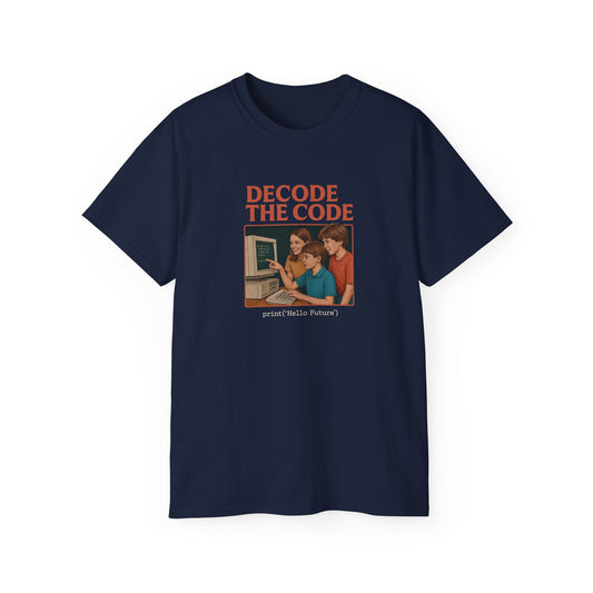 Decode the Code Retro Unisex T-shirt