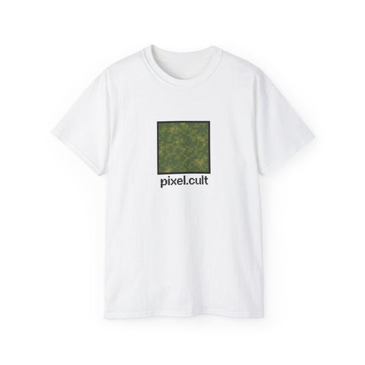 Pixel Cult Camo Logo Unisex Ultra Cotton Tee