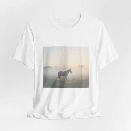 Gray Horse Premium Unisex Short-Sleeve Jersey Tee