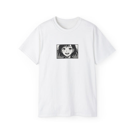 Anime Happy Girl Unisex Ultra Cotton T-Shirt