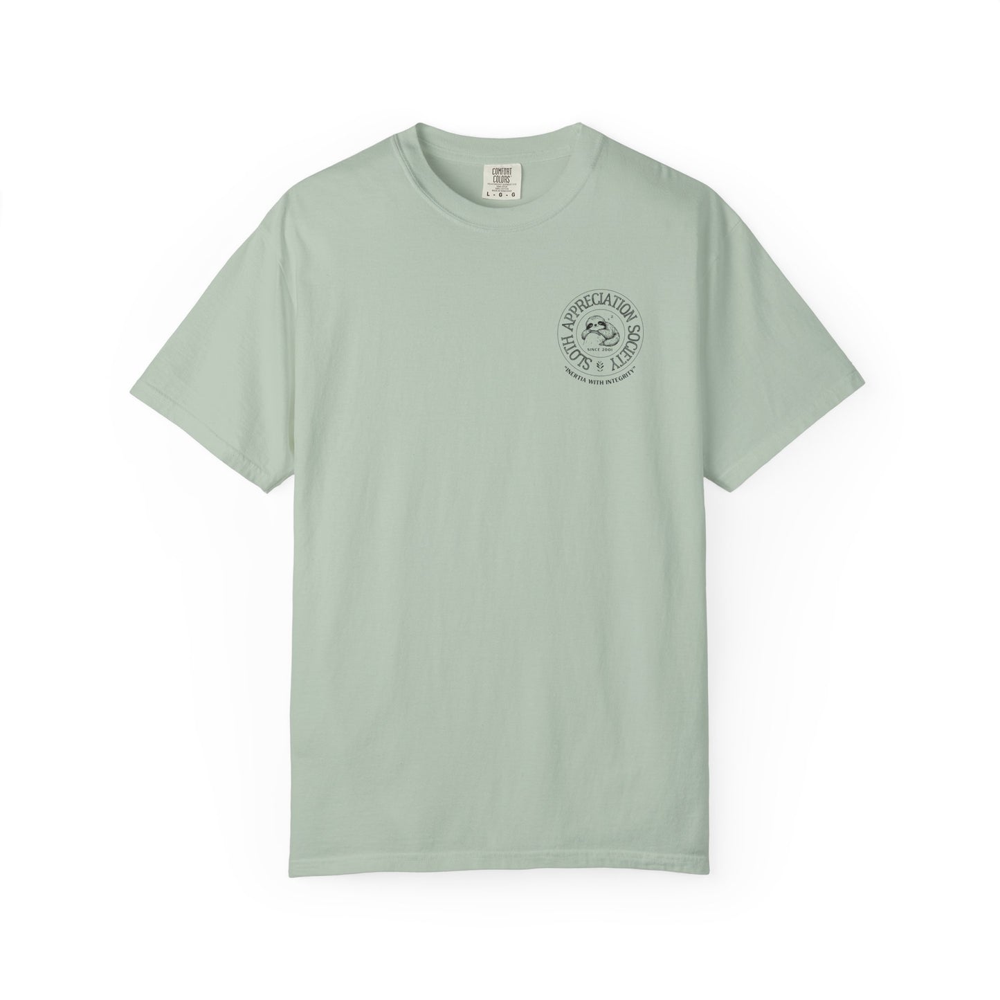 Sloth Appreciation Society Comfy Unisex Garment-Dyed T-shirt