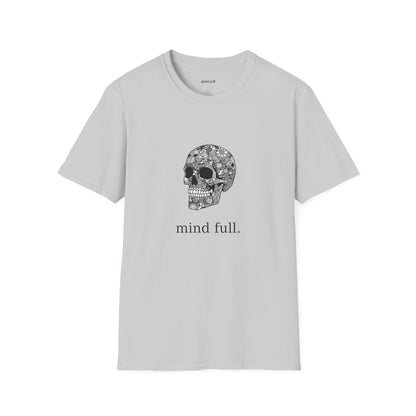 Mind Full Skull Graphic Unisex Softstyle T-Shirt