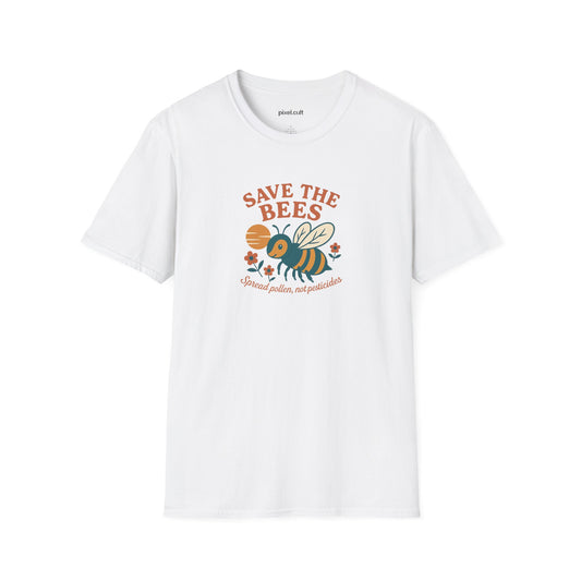 Save the Bees Unisex Softstyle T-Shirt