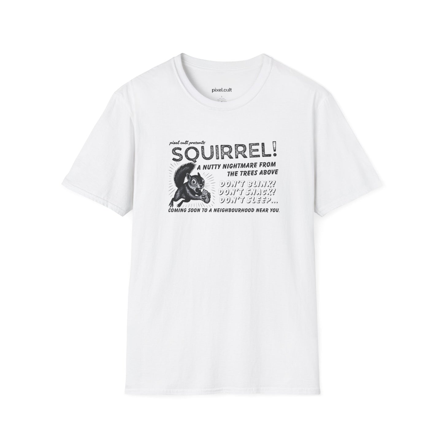 Squirrel Nightmare Unisex Softstyle T-Shirt
