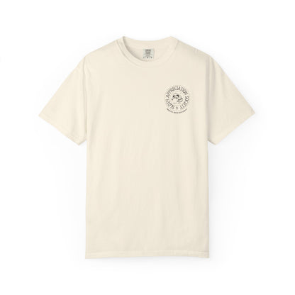 Sloth Appreciation Society Comfy Unisex Garment-Dyed T-shirt