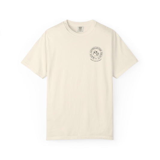 Sloth Appreciation Society Comfy Unisex Garment-Dyed T-shirt