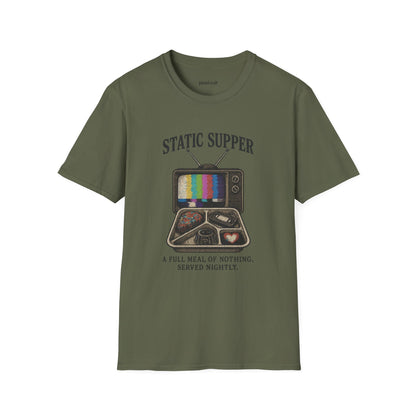 Static Supper Unisex Softstyle T-Shirt