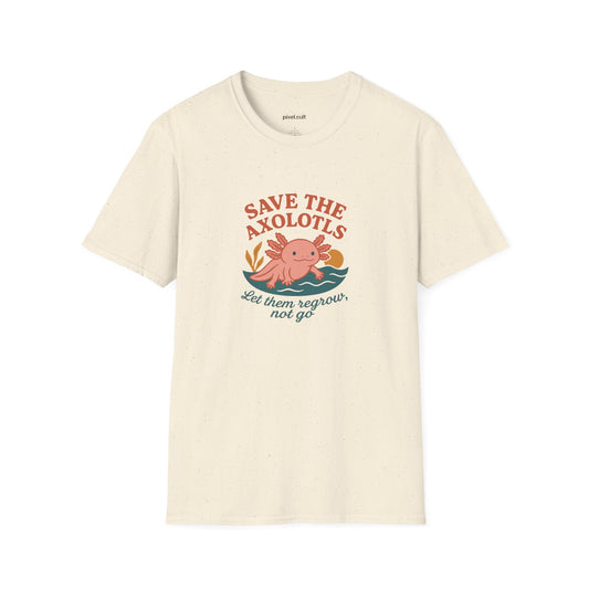 Save the Axolotls Unisex Softstyle T-shirt