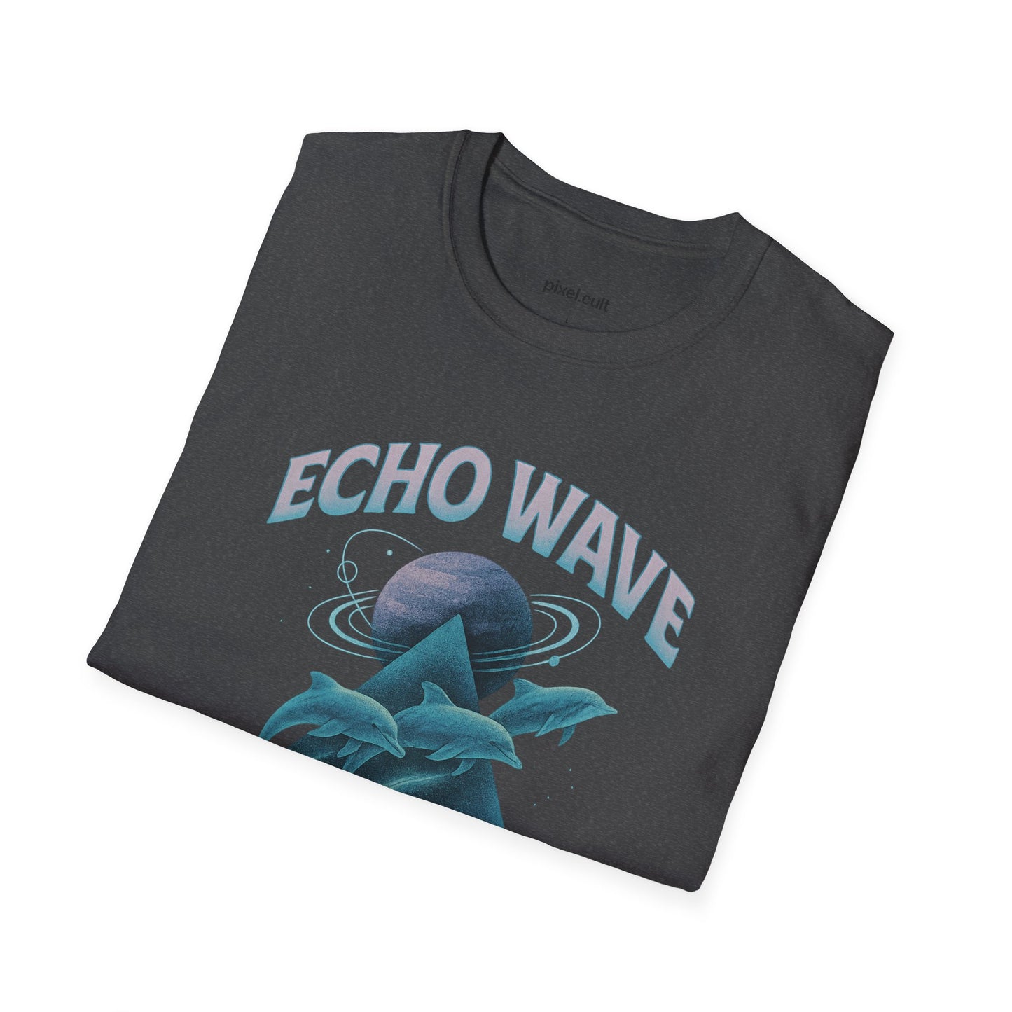 Echo Wave Dolphin Tour 2025 Unisex Softstyle T-Shirt
