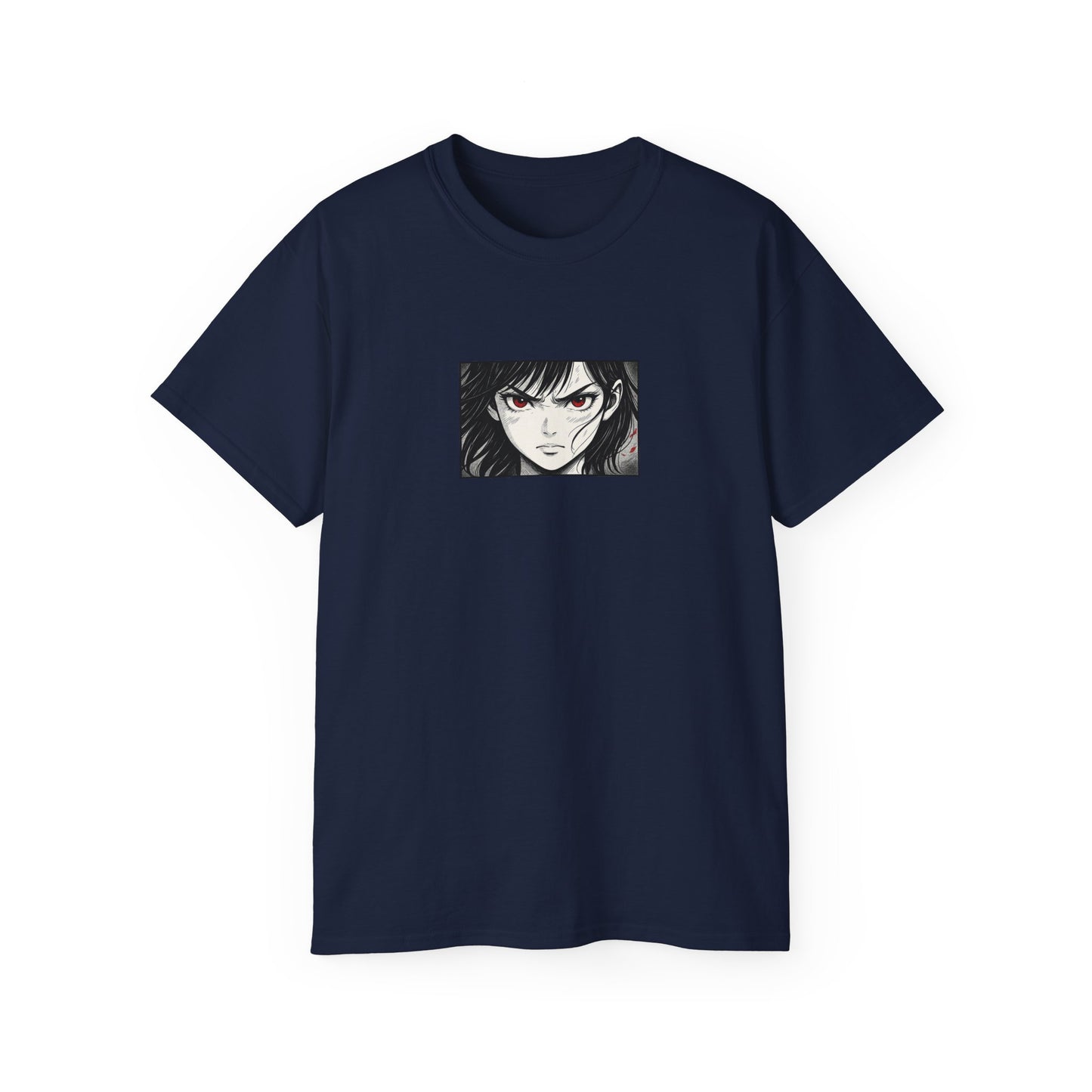 Anime Angry Girl Unisex Ultra Cotton Graphic Tee