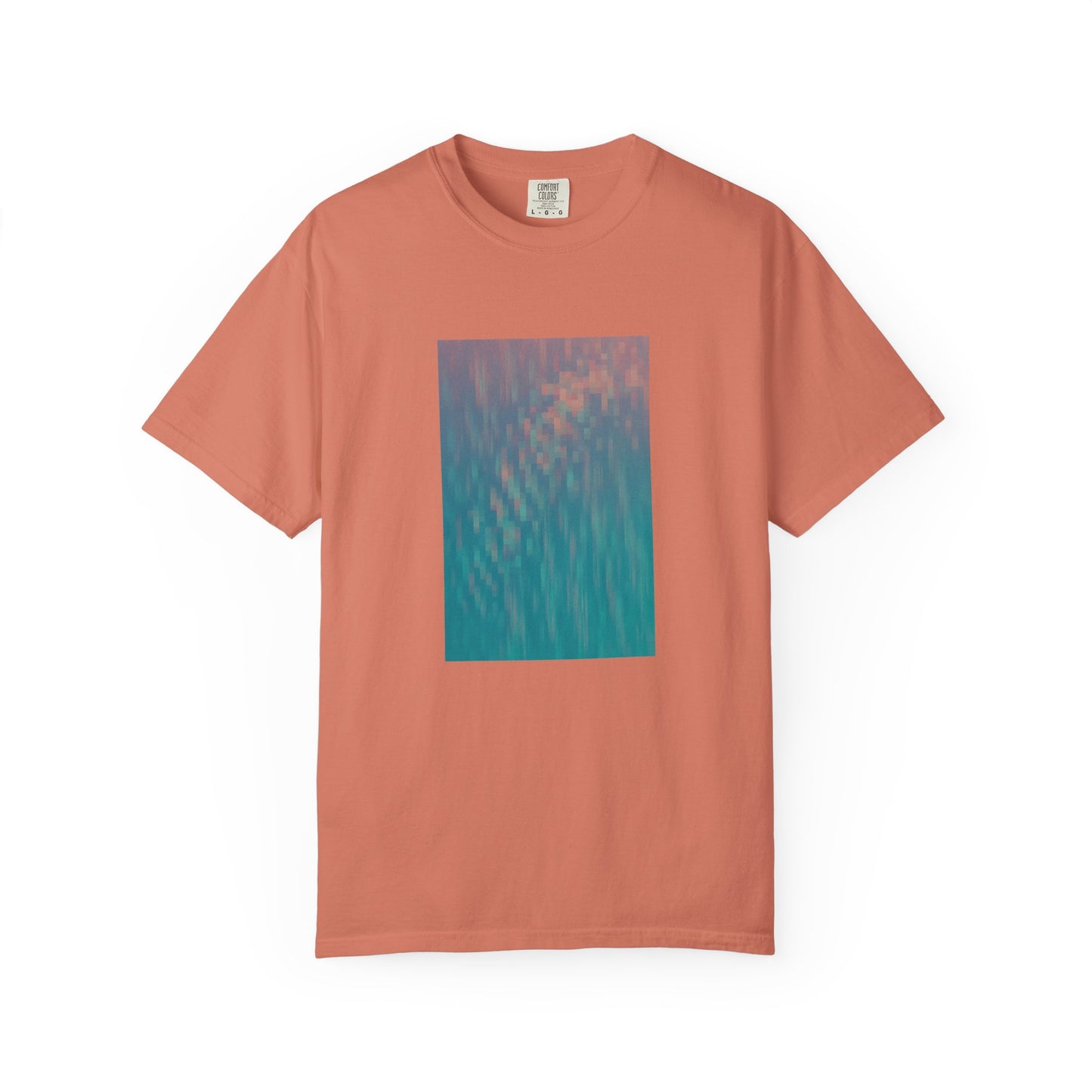 Pixel Block Unisex Garment-Dyed T-shirt