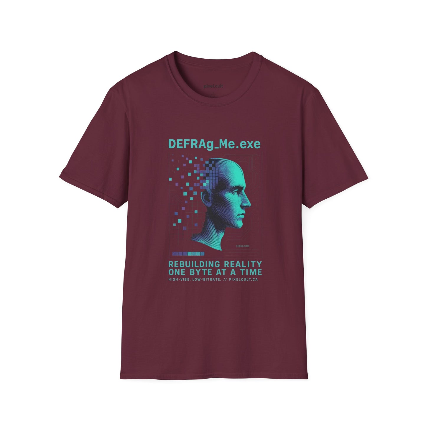 Defrag Me Tech-Inspired Unisex Softstyle T-Shirt