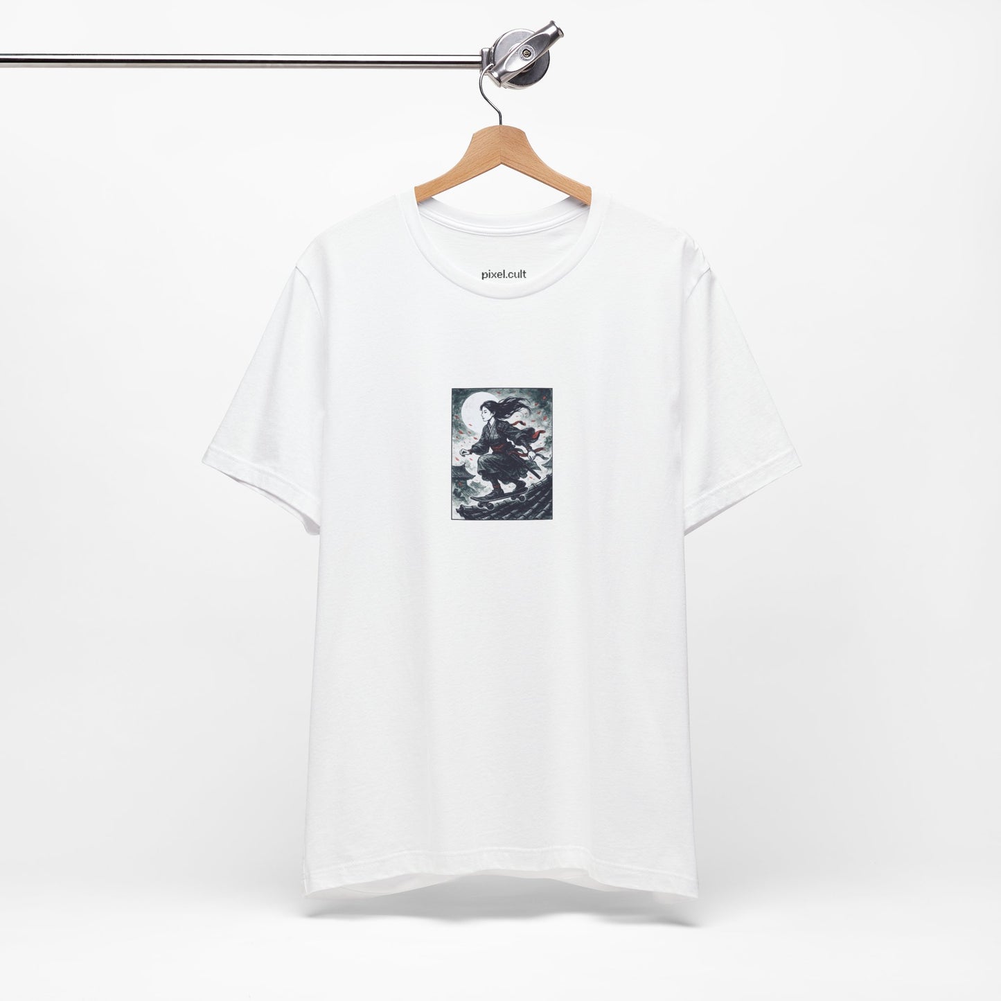 Samurai Skater Girl Premium Unisex Jersey Tee