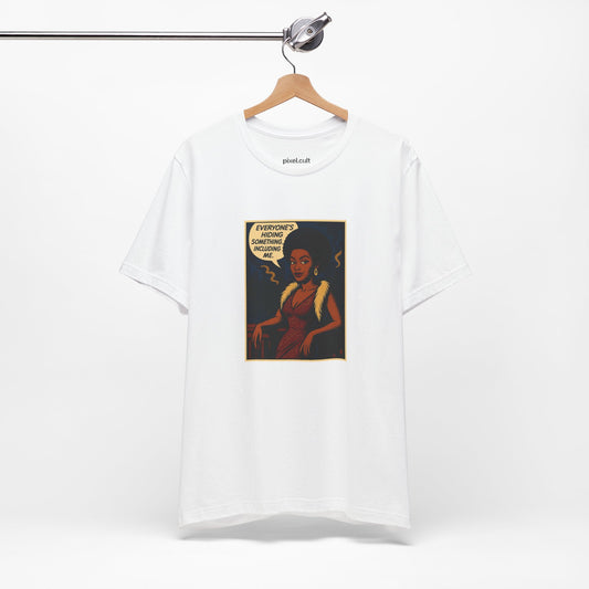 Secrets Comic Premium Unisex Jersey Tee