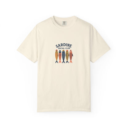 Sardine Social Club Comfy Unisex Garment-Dyed T-Shirt