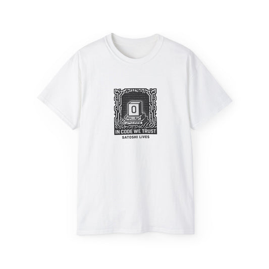 Bitcoin Genesis Block Unisex Ultra Cotton T-Shirt