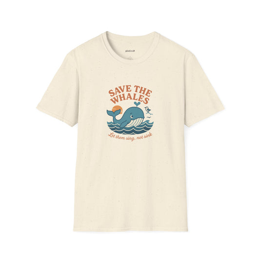 Save the Whales Unisex Softstyle T-shirt