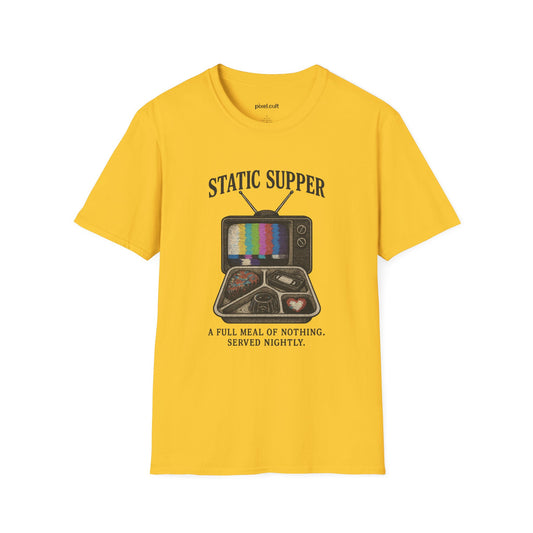 Static Supper Unisex Softstyle T-Shirt