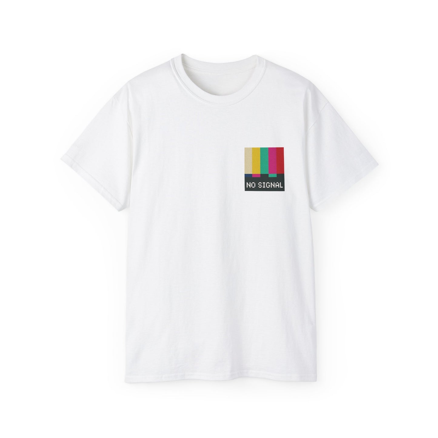 No Signal Pseudo-pocket Unisex Ultra Cotton T-shirt