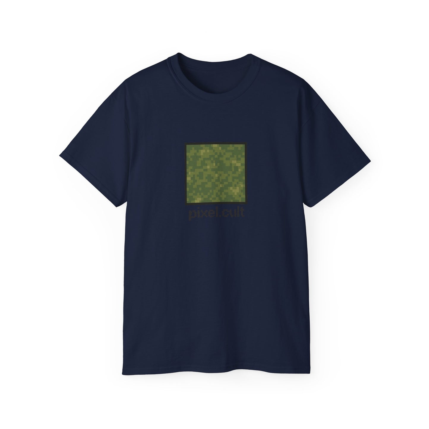 Pixel Cult Camo Logo Unisex Ultra Cotton Tee