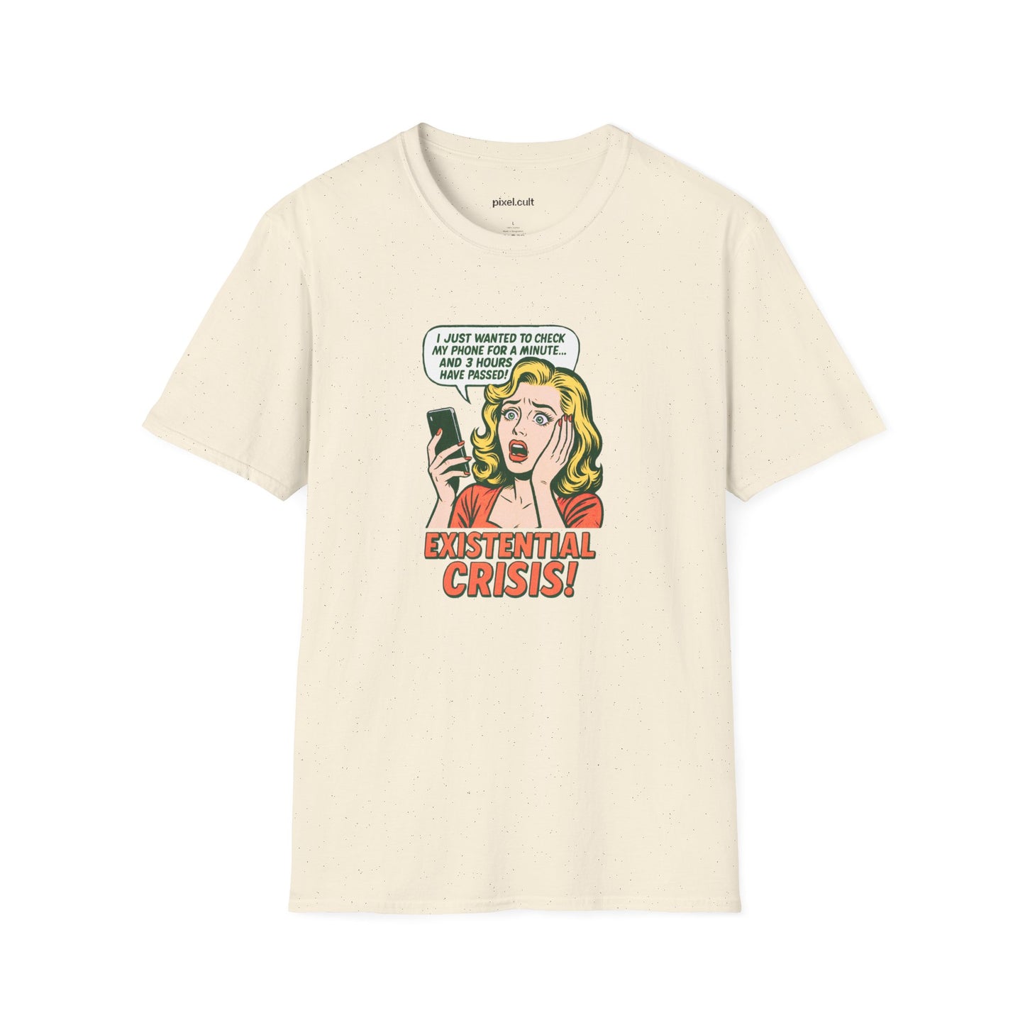 Existential Crisis Unisex Softstyle T-Shirt