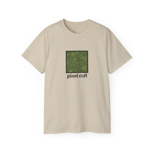 Pixel Cult Camo Logo Unisex Ultra Cotton Tee