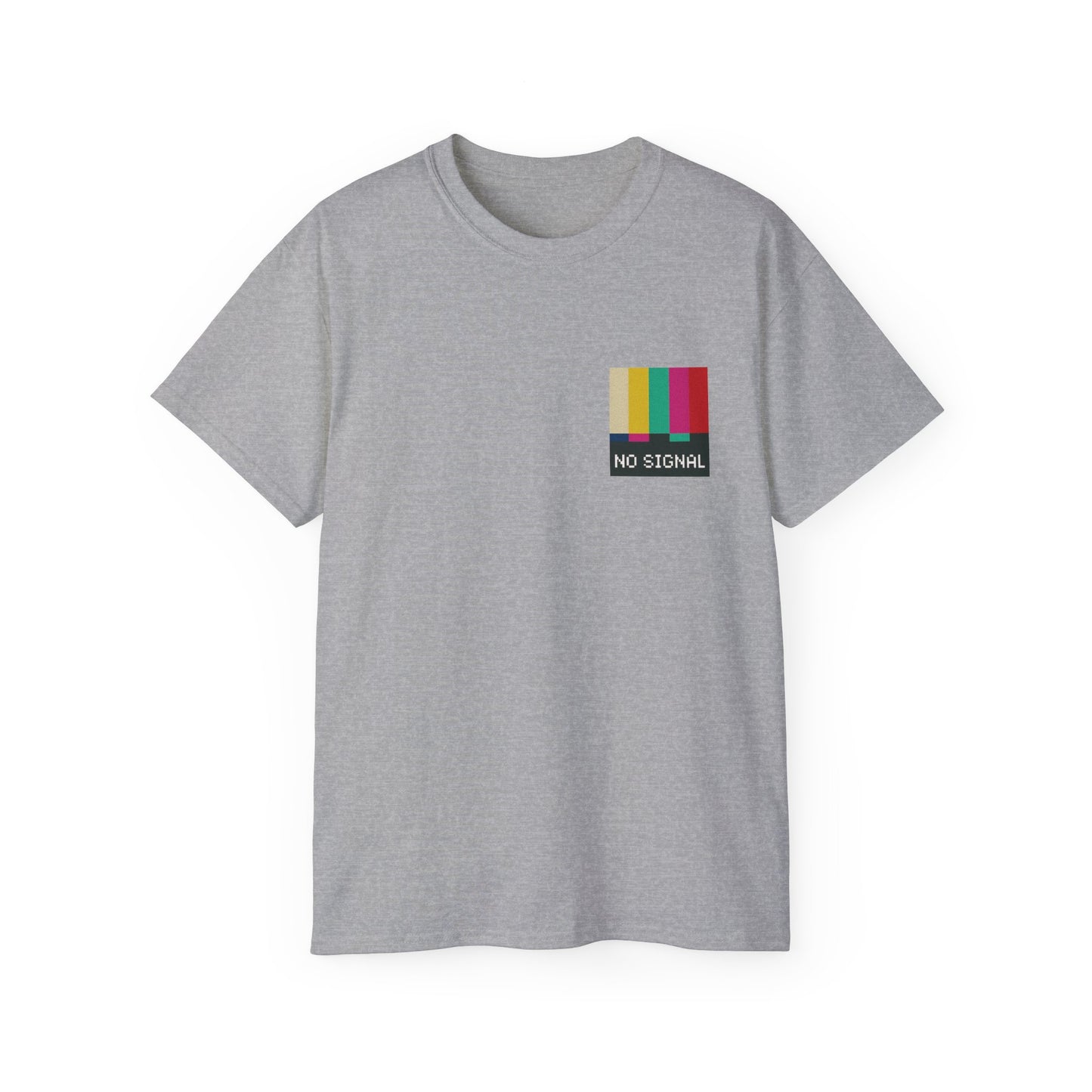 No Signal Pseudo-pocket Unisex Ultra Cotton T-shirt
