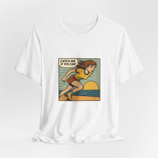 Roller Girl Comic Premium Unisex Short-Sleeve Jersey Tee