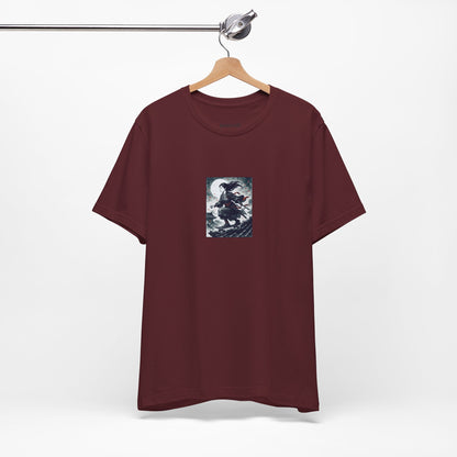 Samurai Skater Girl Premium Unisex Jersey Tee