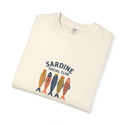 Sardine Social Club Comfy Unisex Garment-Dyed T-Shirt