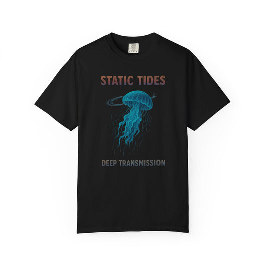 Static Tides Jellyfish Unisex Garment-Dyed T-Shirt