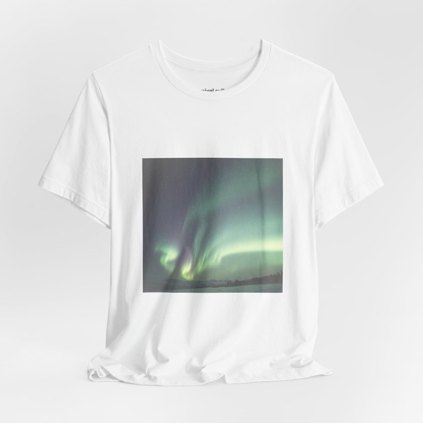 Aurora Borealis Premium Unisex Jersey Tee