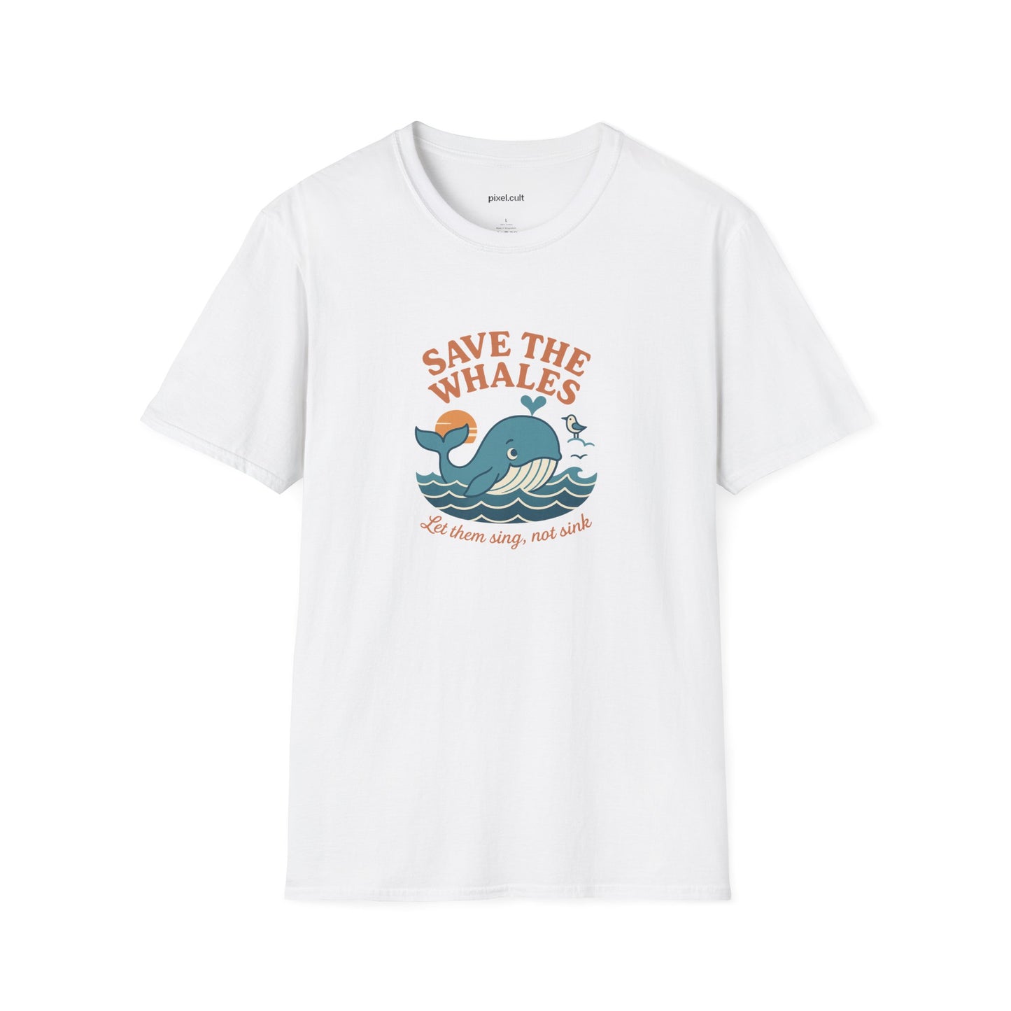 Save the Whales Unisex Softstyle T-shirt